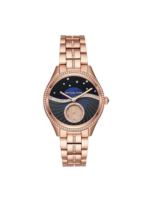 michael kors analog blue dial women's watch-mk3723 - 15709428 - Very Small Image - 1