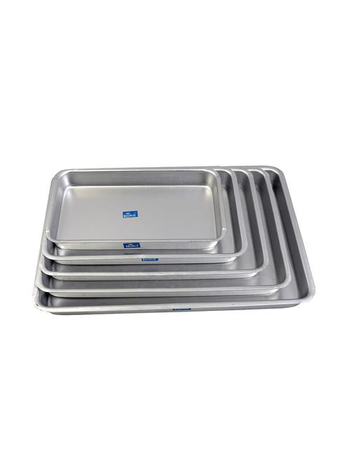 aluminium multipurpose rectangular tray g05 1.1/4" ht  set of 5 s0-4 - 15709513 - Very Small Image - 1