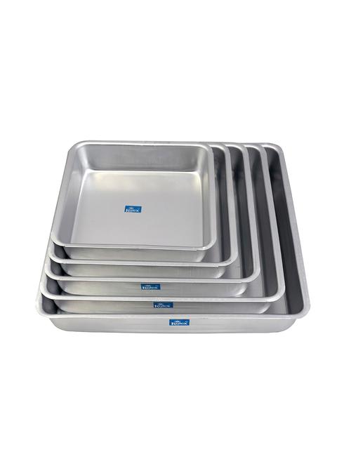 aluminium multipurpose square trays g032'' ht set of 5 s0-4 - 15709517 - Very Small Image - 1