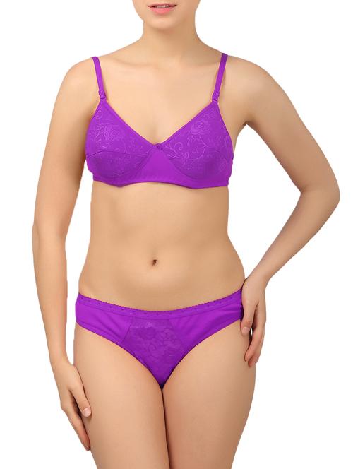 floral bra and panty set - 15710524 - Very Small Image - 1