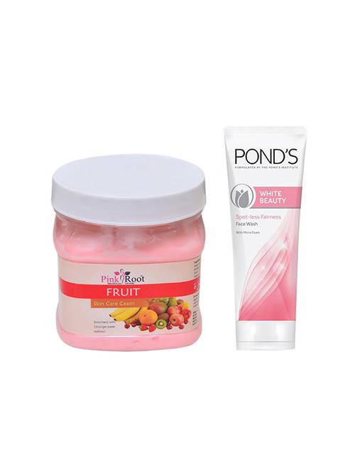 pink root fruit cream and pond's white beauty facewash - 15710752 - Very Small Image - 1