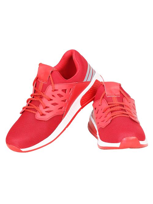 red mesh sport shoes - 15711050 - Very Small Image - 1