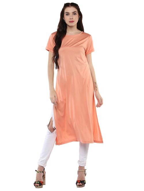 women's straight kurta - 15721097 - Very Small Image - 1