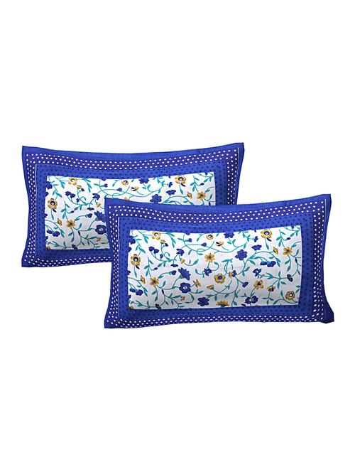 cotton printed pillow cover set(2 pieces)-27"x17" - 15722321 - Very Small Image - 1