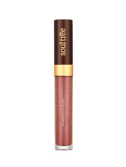 soultree ayurvedic lip gloss - nude pink - 15723203 - Very Small Image - 1