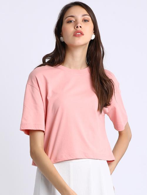 women's plain crew neck t-shirt - 15723965 - Very Small Image - 1