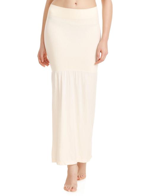 white saree shapewear petticoats - 15724136 - Very Small Image - 1