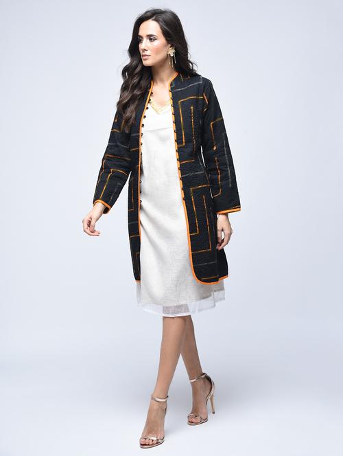 button-up over stitch jacket - 15724596 - Very Small Image - 1