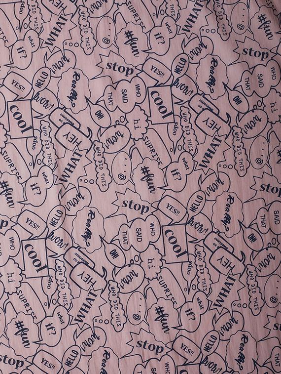tassel detail printed stole - 15731520 - Zoom Image - 3