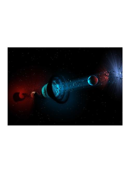 rawpockets"worm hole"wall posters (paperboard,33cmx48cm) - 15732071 - Very Small Image - 1