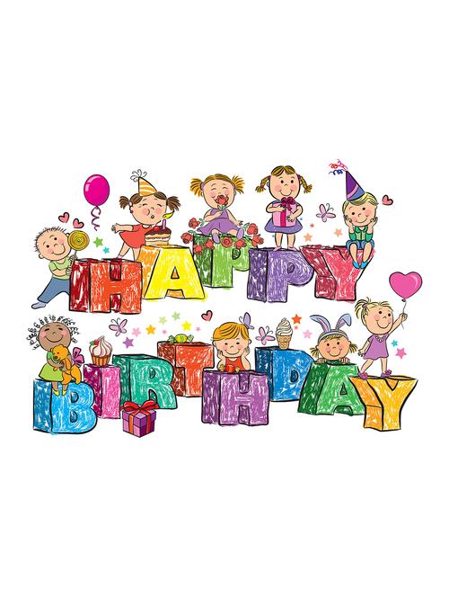 rawpockets"happy birthday wallpaper"wall posters (paperboard,33cmx48cm) - 15732148 - Very Small Image - 1