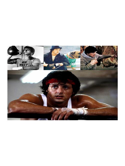 rawpockets"rocky in action hori"wall posters (paperboard,33cmx48cm) - 15732186 - Very Small Image - 1