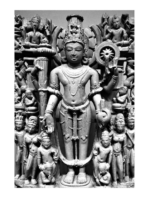 rawpockets"vishnu sculpture"wall posters (paperboard,33cmx48cm) - 15732212 - Very Small Image - 1