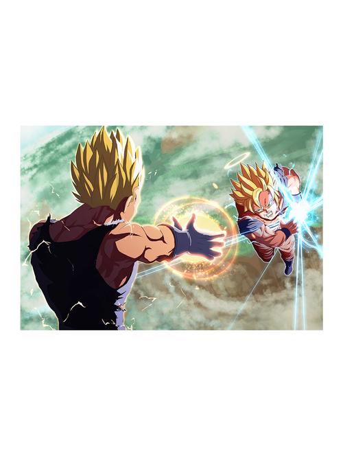 rawpockets"goku vegeta"wall posters (paperboard,33cmx48cm) - 15732249 - Very Small Image - 1