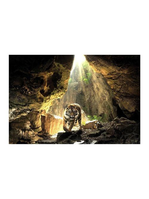 rawpockets"tiger in a cave"wall posters (paperboard,33cmx48cm) - 15732302 - Very Small Image - 1