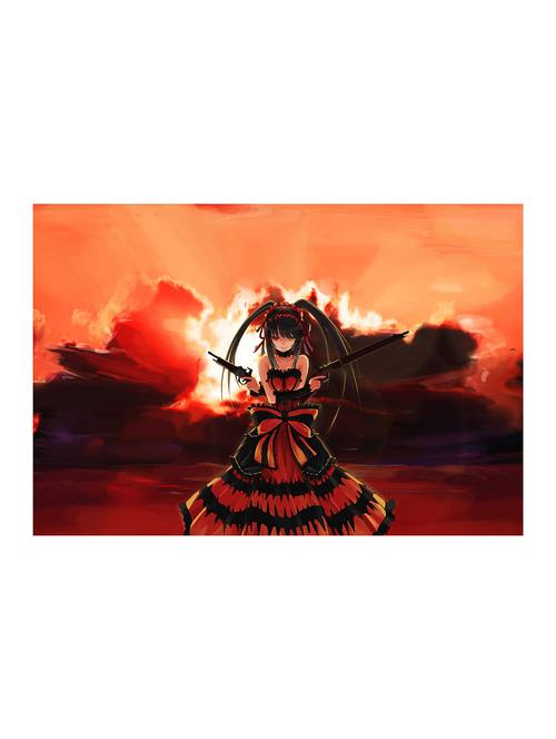 rawpockets"anime-girl-gun"wall posters (paperboard,33cmx48cm) - 15732334 - Very Small Image - 1