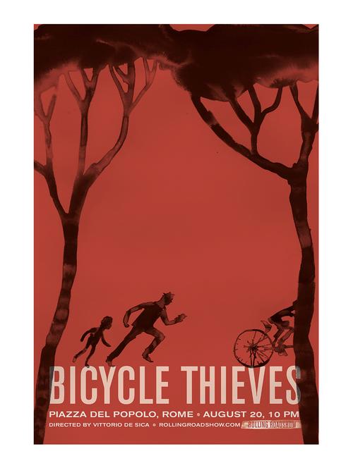rawpockets"bicycle thieves"wall posters (paperboard,33cmx48cm) - 15732355 - Very Small Image - 1