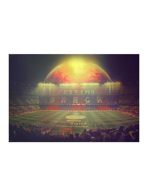 rawpockets"fcb play ground wallpaper"wall posters (paperboard,33cmx48cm) - 15732411 - Very Small Image - 1