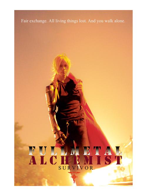 rawpockets"full metal alchemist survivor"wall posters (paperboard,33cmx48cm) - 15732420 - Very Small Image - 1