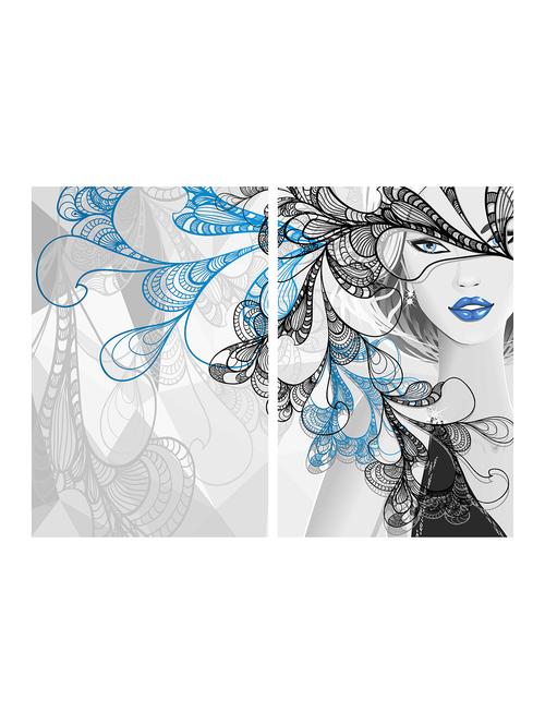 rawpockets"girl art"wall posters (paperboard,33cmx48cm) - 15732423 - Very Small Image - 1