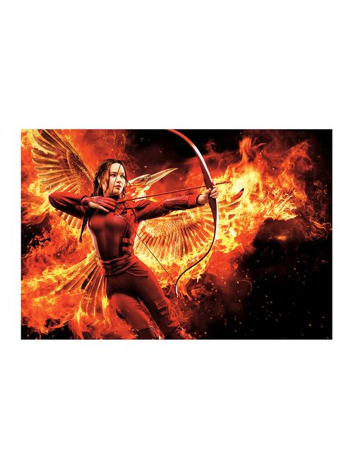 rawpockets"hunger games - katniss"wall posters (paperboard,33cmx48cm) - 15732443 - Very Small Image - 1