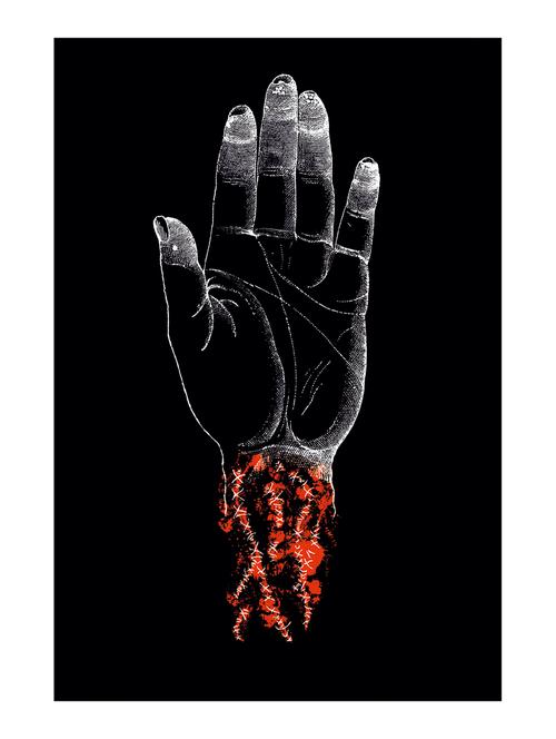 rawpockets"palm"wall posters (paperboard,33cmx48cm) - 15732495 - Very Small Image - 1