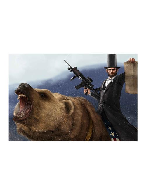 rawpockets"abraham lincoln"wall posters (paperboard,33cmx48cm) - 15732500 - Very Small Image - 1