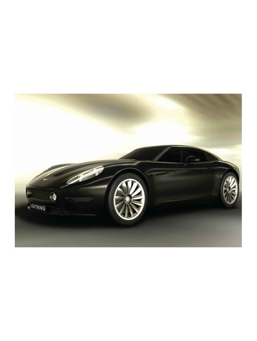rawpockets"black car"wall posters (paperboard,33cmx48cm) - 15732533 - Very Small Image - 1