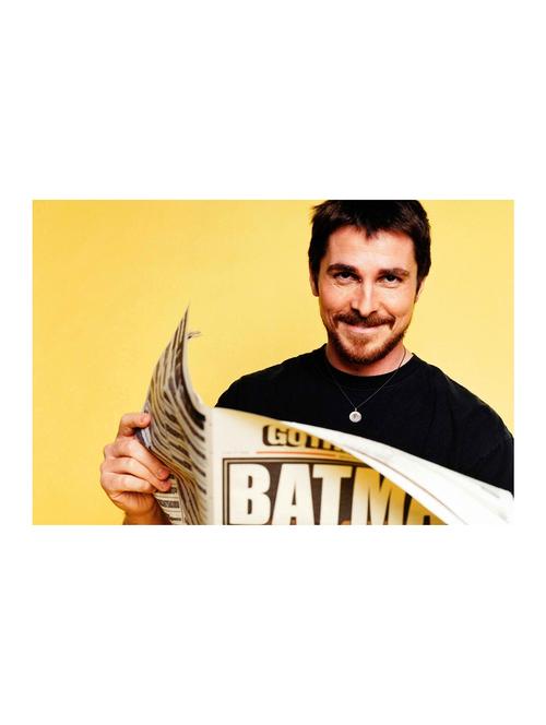rawpockets"christian bale_the batman"wall posters (paperboard,33cmx48cm) - 15732556 - Very Small Image - 1