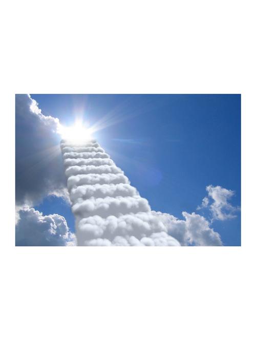 rawpockets"cloud steps"wall posters (paperboard,33cmx48cm) - 15732563 - Very Small Image - 1
