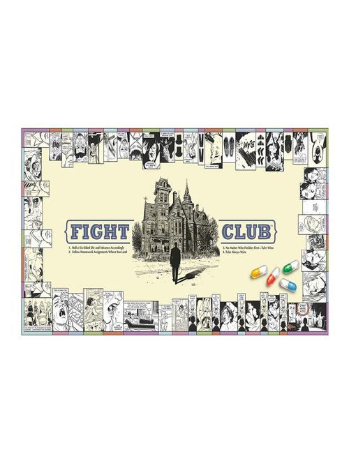 rawpockets"fight club steps"wall posters (paperboard,33cmx48cm) - 15732616 - Very Small Image - 1