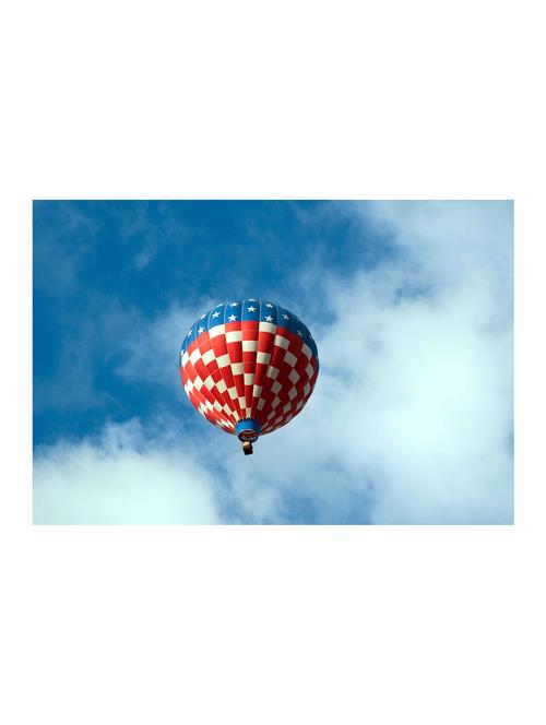 rawpockets"hot blue air balloon"wall posters (paperboard,33cmx48cm) - 15732668 - Very Small Image - 1
