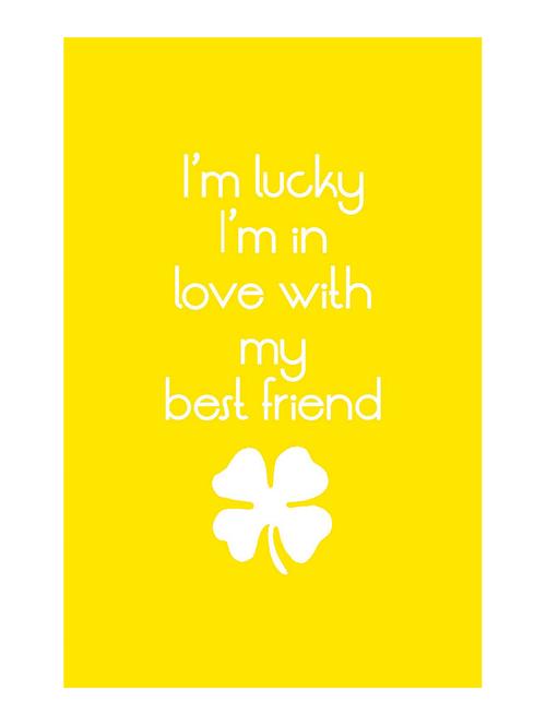 rawpockets"luv with bf"wall posters (paperboard,33cmx48cm) - 15732710 - Very Small Image - 1