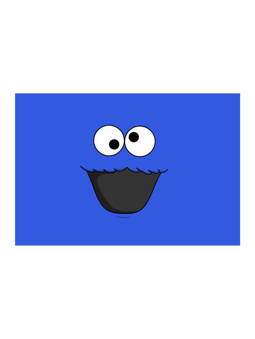 rawpockets"monster smiley"wall posters (paperboard,33cmx48cm) - 15732733 - Very Small Image - 1