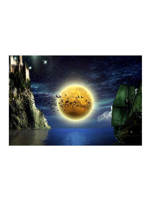rawpockets"moon wallpaper"wall posters (paperboard,33cmx48cm) - 15732737 - Very Small Image - 1