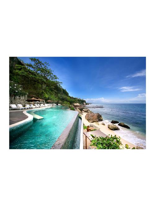 rawpockets"sea resort wallpaper"wall posters (paperboard,33cmx48cm) - 15732813 - Very Small Image - 1