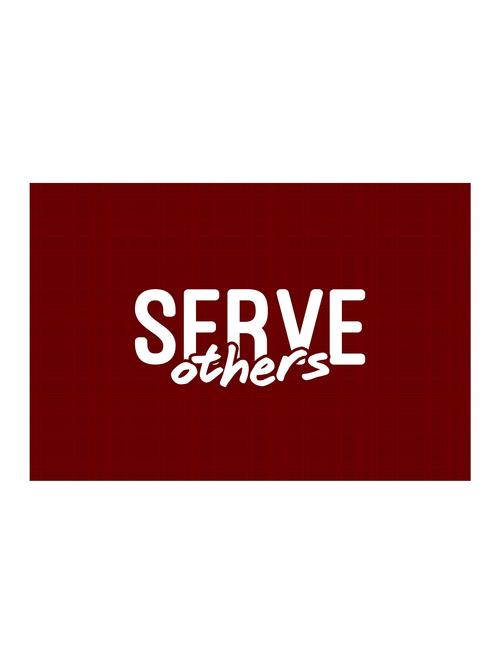 rawpockets"serve others"wall posters (paperboard,33cmx48cm) - 15732814 - Very Small Image - 1