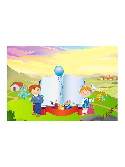 rawpockets"students and book wallpaper"wall posters (paperboard,33cmx48cm) - 15732844 - Very Small Image - 1