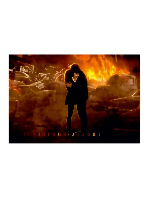 rawpockets"the fall out wallpaper"wall posters (paperboard,33cmx48cm) - 15732863 - Very Small Image - 1