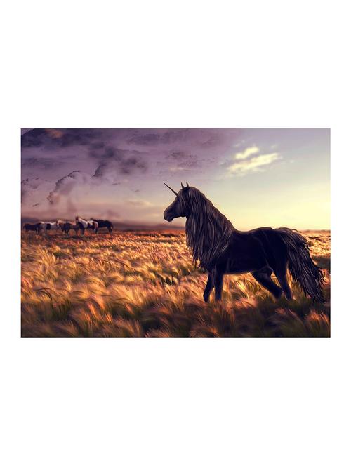 rawpockets"unicorn horse"wall posters (paperboard,33cmx48cm) - 15732888 - Very Small Image - 1