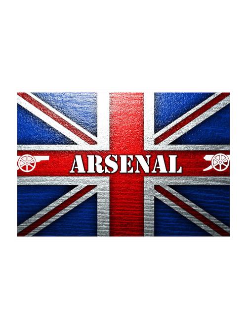 rawpockets"arsenal flag "wall posters (paperboard,33cmx48cm) - 15732920 - Very Small Image - 1