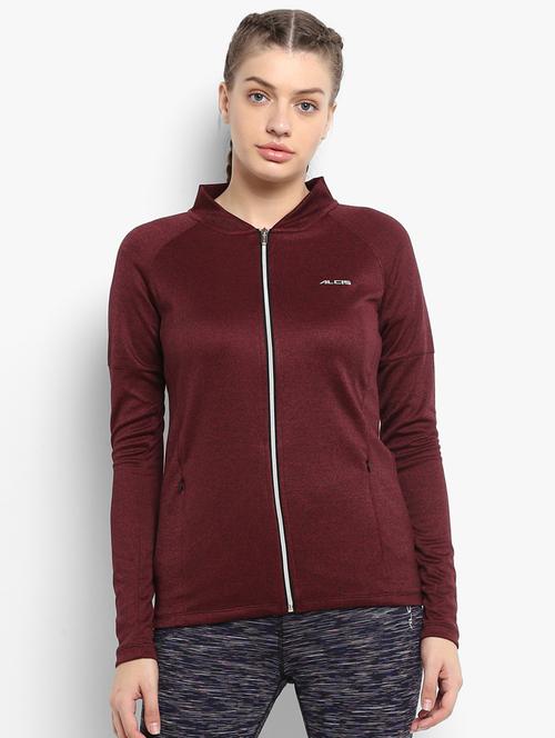 raglan sleeved zip-up sweatshirt - 15735513 - Very Small Image - 1