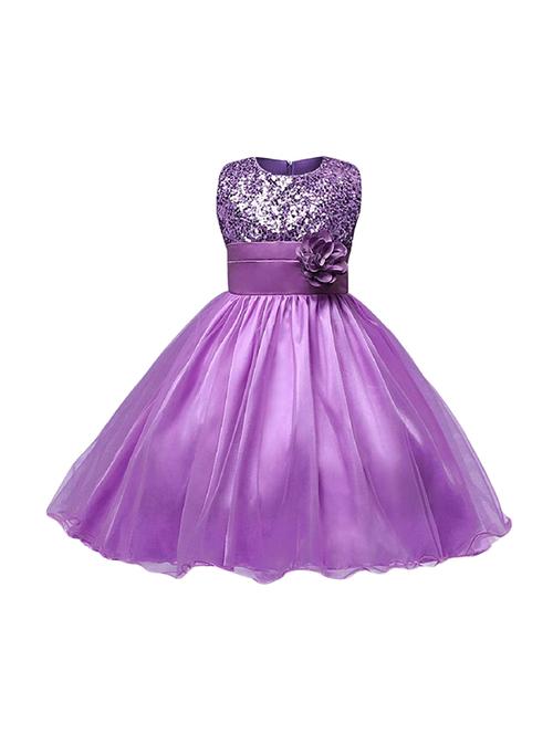 purple satin gown - 15735814 - Very Small Image - 1