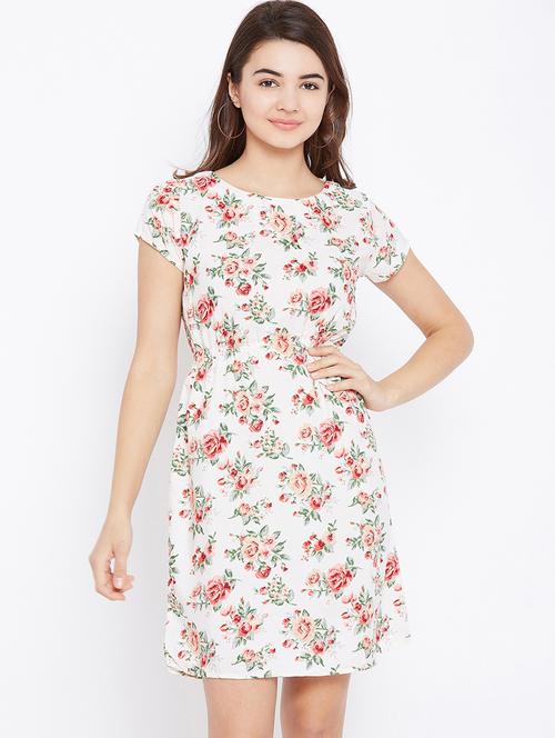 short sleeved a-line dress - 15735920 - Very Small Image - 1
