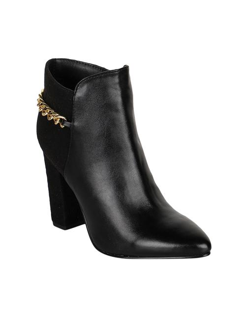 black slip on  ankle boots - 15737848 - Very Small Image - 1