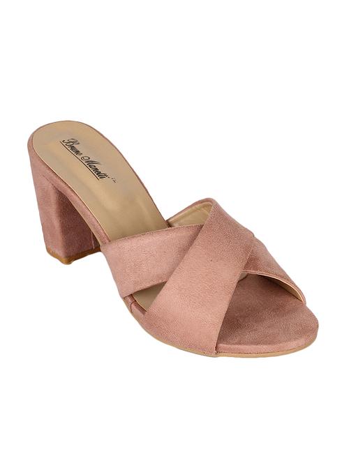pink slip on sandals - 15737891 - Very Small Image - 1