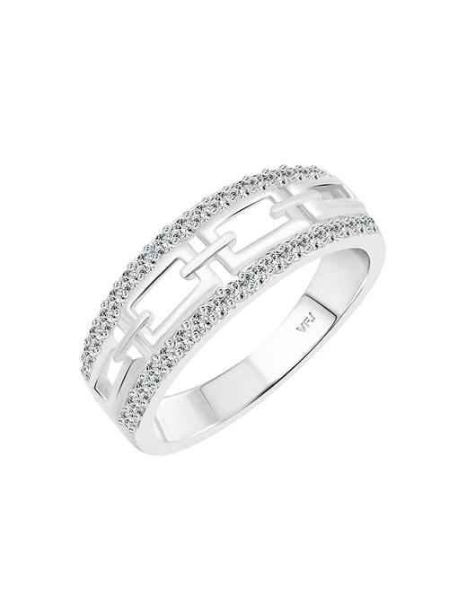 silver metal finger  ring - 15738950 - Very Small Image - 1