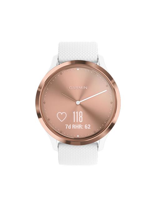 garmin vivo move hr white rose-gold smartwatch (010-01850-12) - 15739463 - Very Small Image - 1