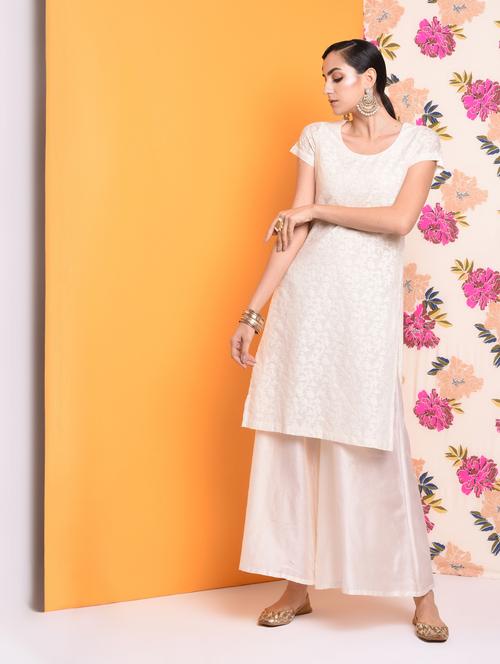 printed straight kurta - 15740969 - Very Small Image - 1