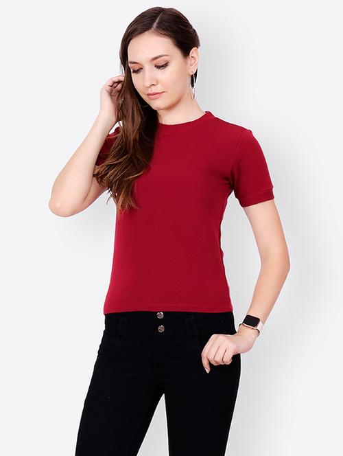 short sleeved crew neck tee - 15743686 - Very Small Image - 1